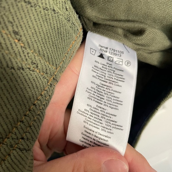 NWT Jachs Green Quilted Utility Jacket - Picture 3 of 8